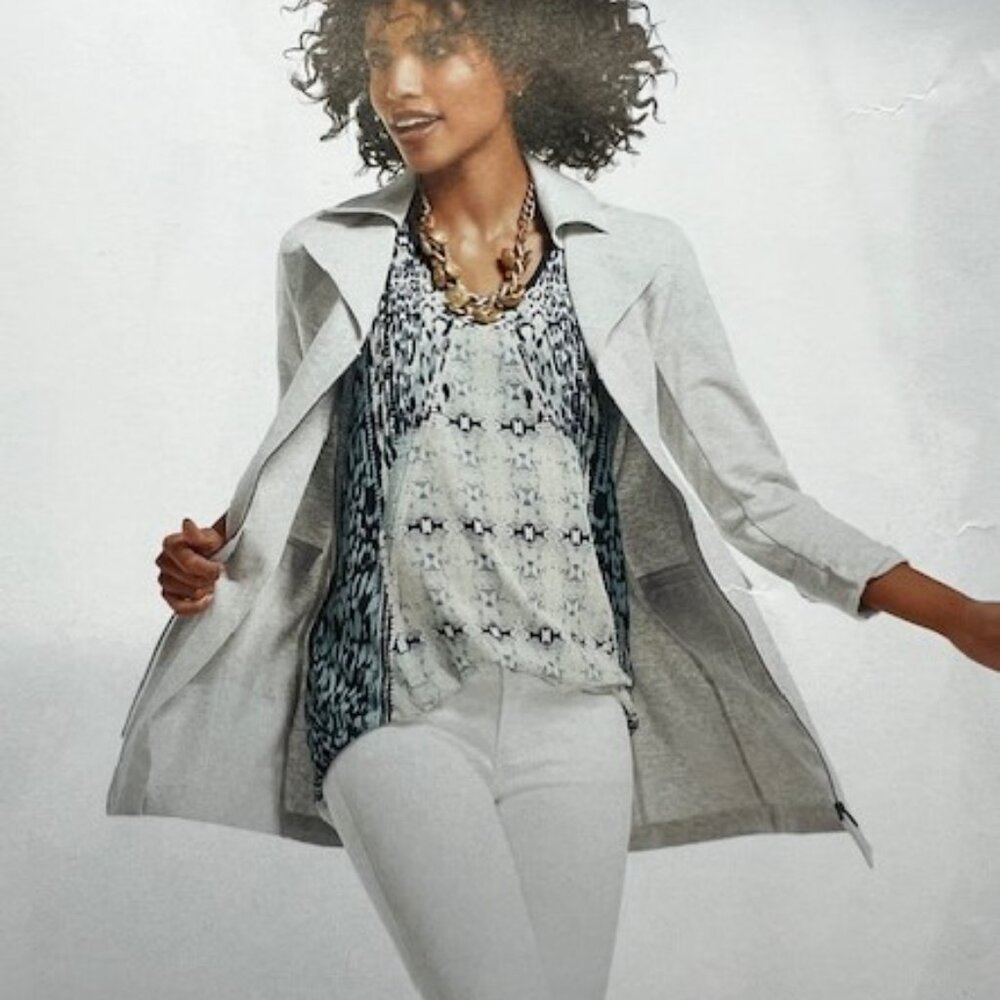 Cabi Medium Foldover Collar Jacket - image 5